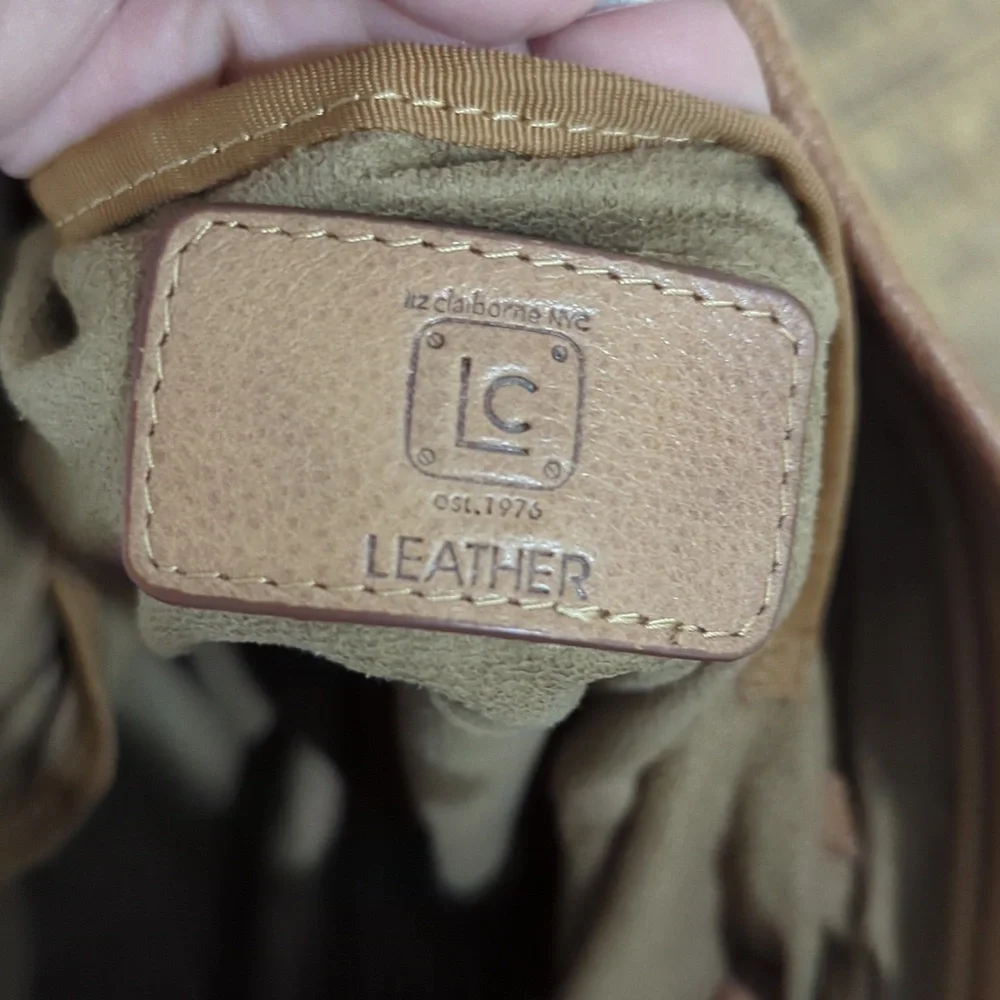 Liz Claiborne Leather Purse Bag - Picture 9 of 10